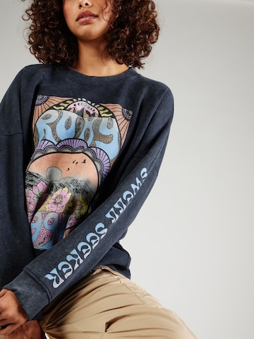 ROXY Sweatshirt 'EASTSIDEMIDWTLS' in Blauw