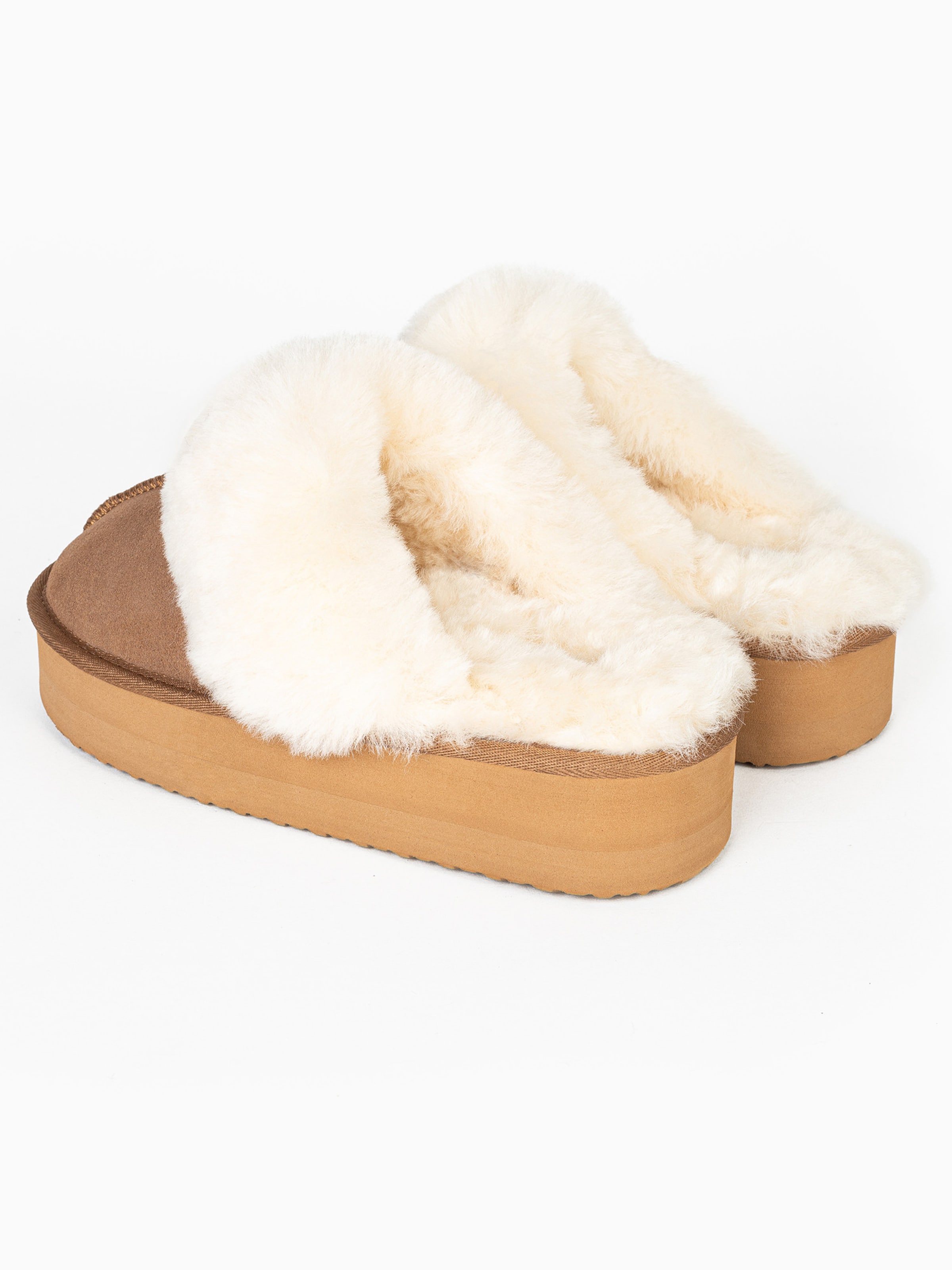 Gooce Papuče 'Emeline' - Hnedá