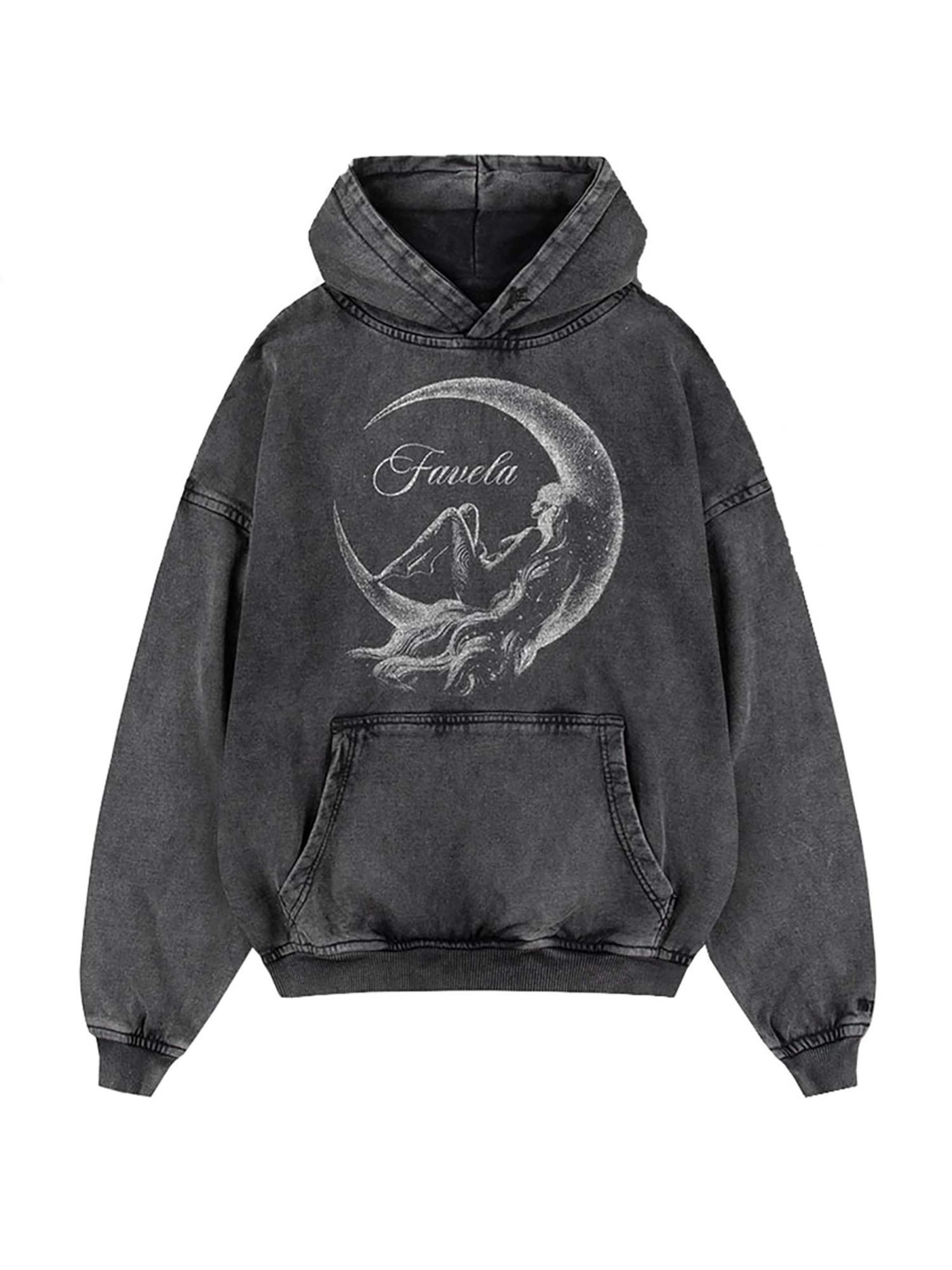 FAVELA Pullover‌‌‌‌‌‌‌‌ in Schwarz: Vorderseite