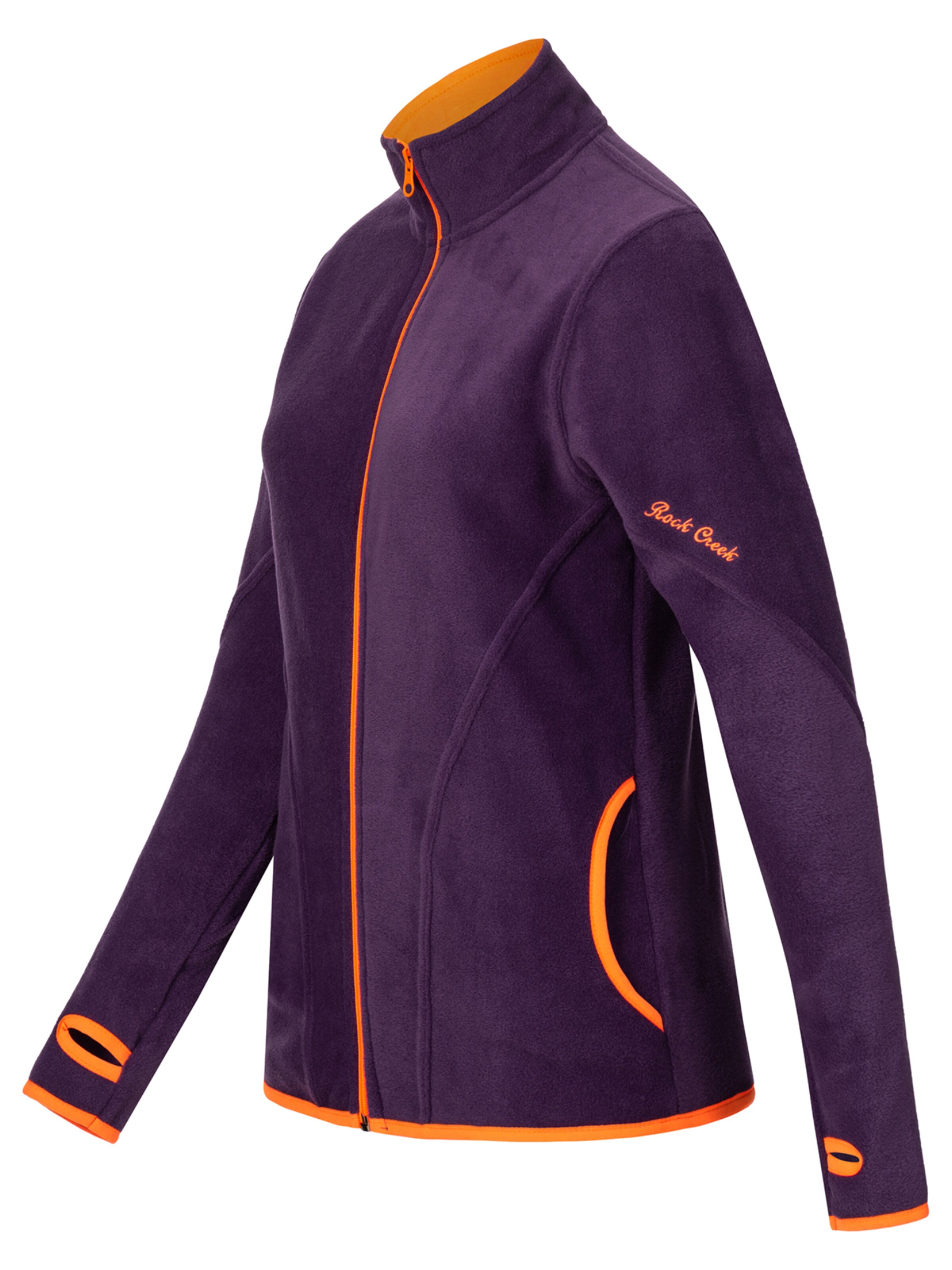 Rock Creek Fleecejacke in Lila