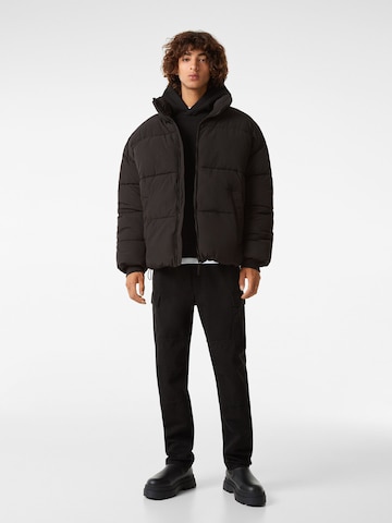 Bershka Between-Season Jacket in Black