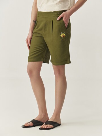Loosefit Pantalon TATUUM en vert