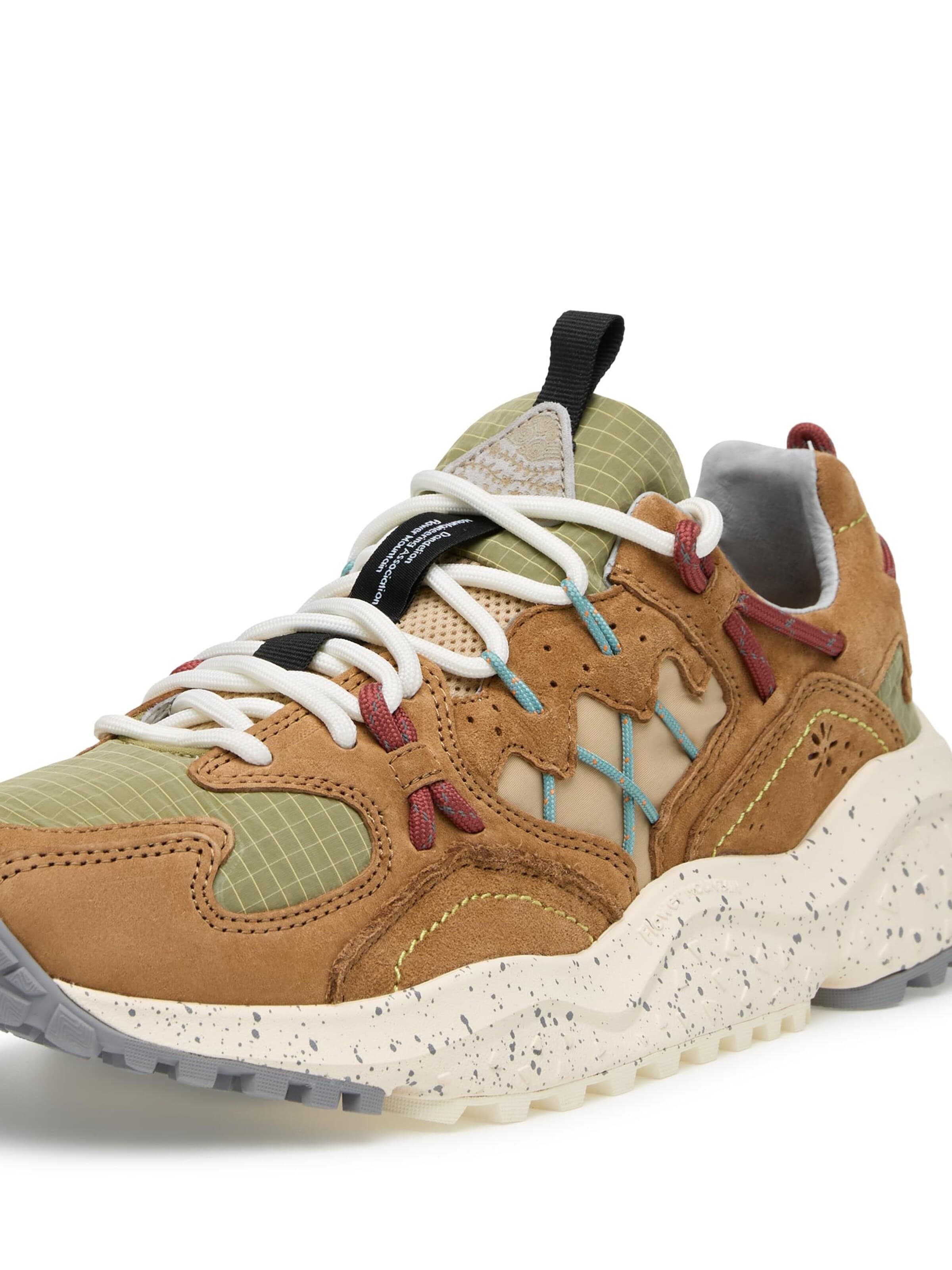 Flower Mountain Sneakers laag 'Yamabushi' in Beige
