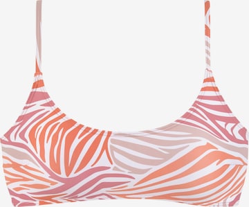 SUNSEEKER - Soutien Bustier Top de biquíni em mistura de cores: frente