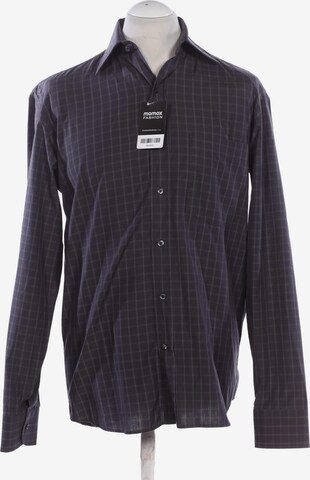 RENÉ LEZARD Button Up Shirt in S in Purple: front