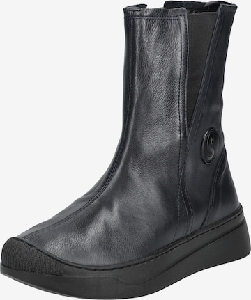 Softinos Stiefelette in Schwarz: Vorderseite