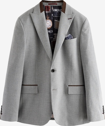 Next Slim Fit Sakko in Grau: Vorderseite