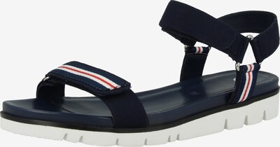 GERRY WEBER SHOES Sandale in blau / rot / weiß, Produktansicht