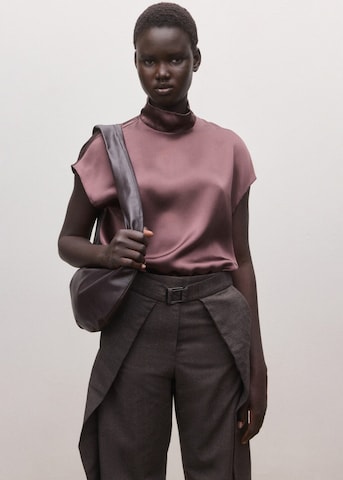 MANGO Blouse 'Lunas' in Red: front