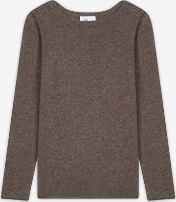 pilka JUST CASHMERE Megztinis 'Grace': priekis