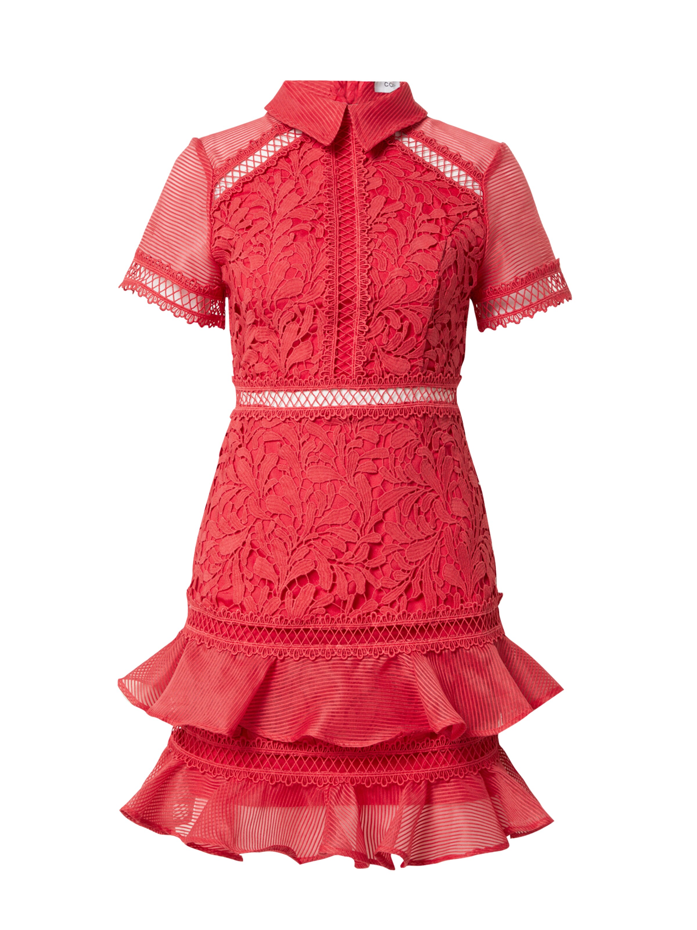 Coast Jurk in Rood: voorkant