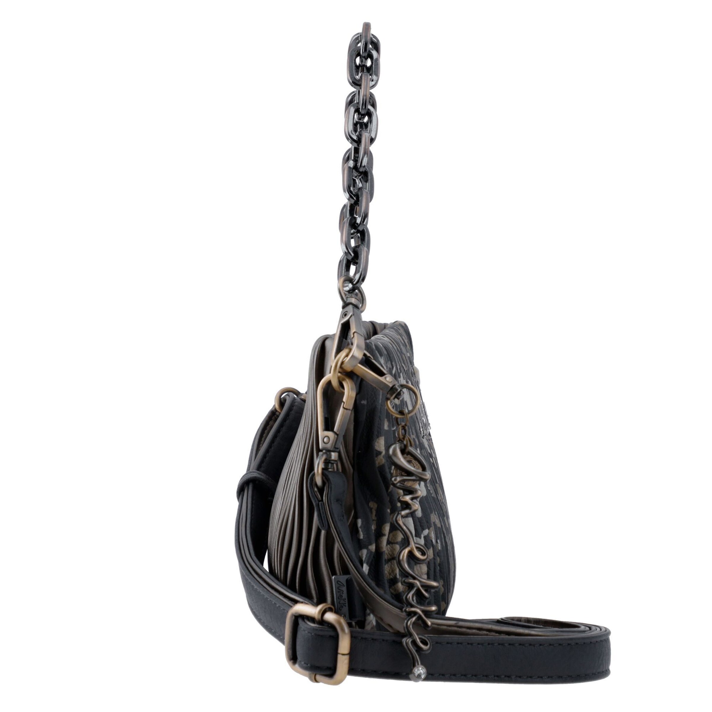 Anekke Schultertasche in Schwarz