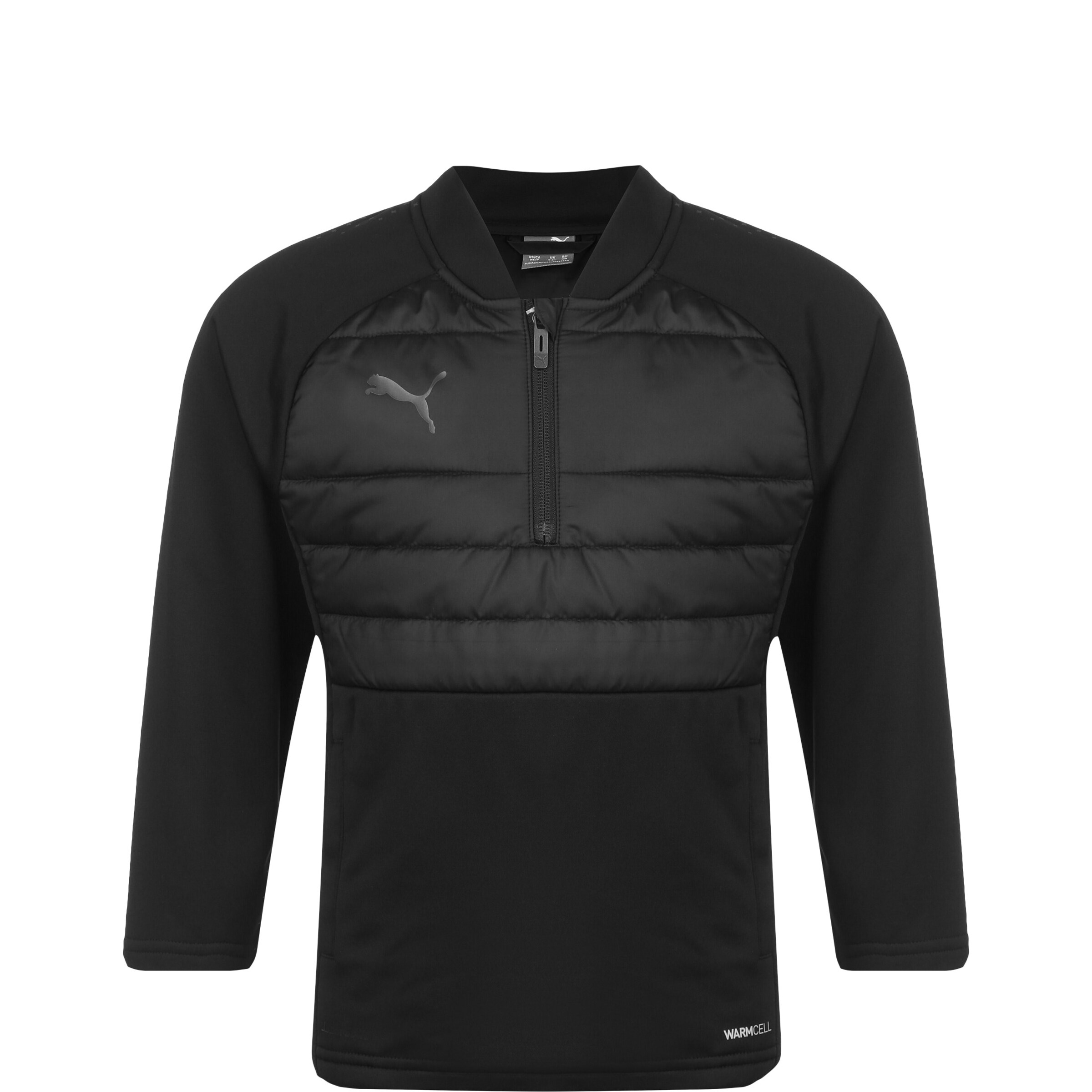 PUMA Funktionsshirt 'Individual Liga' in Schwarz: Vorderseite