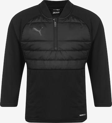 PUMA Toiminnallinen paita 'Individual Liga' värissä musta: etupuoli