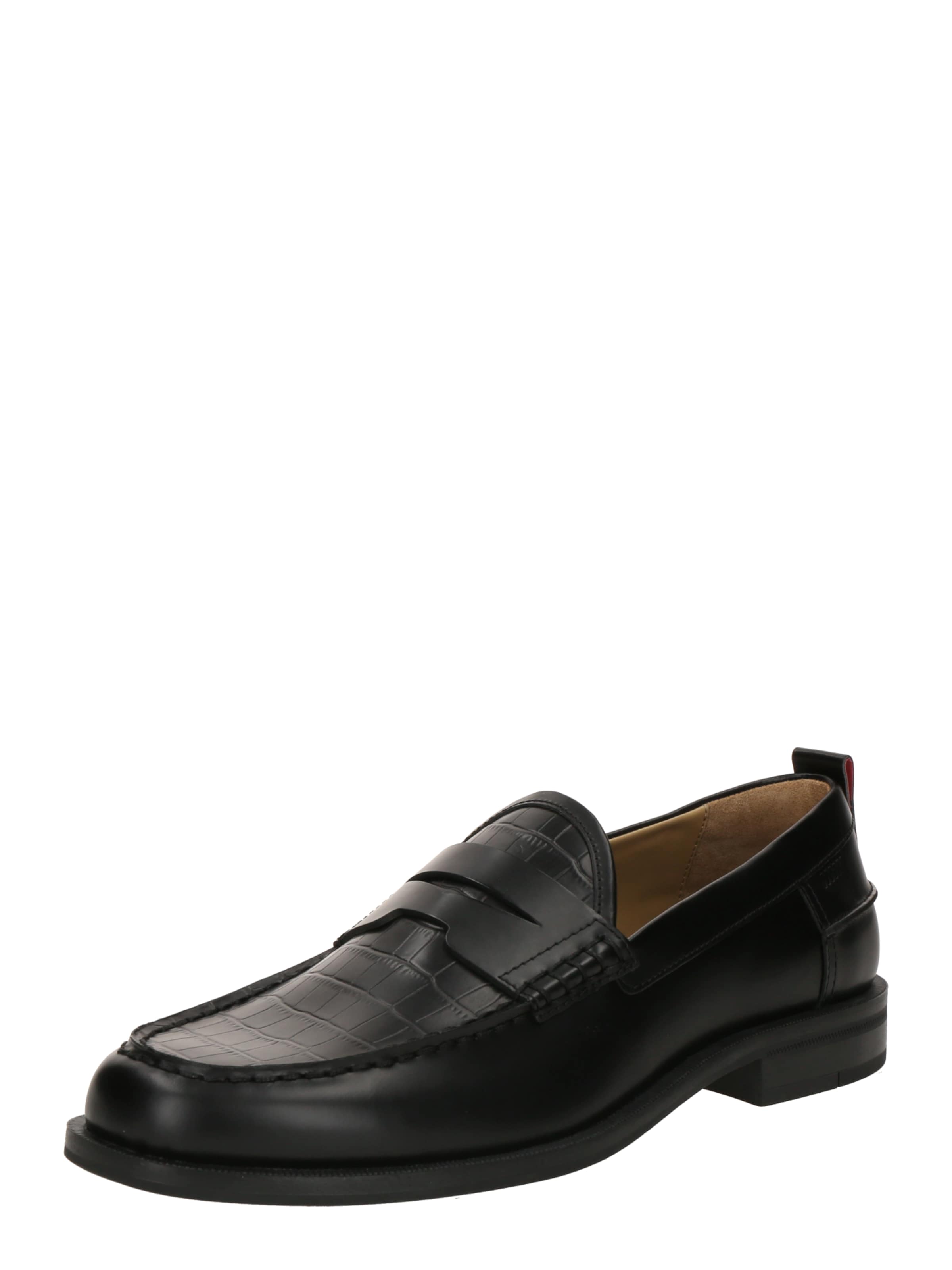 melns HUGO Iešļūcenes &#x27;Varian&#x27;: no priekšpuses