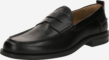 juoda HUGO Loaferai 'Varian': priekis