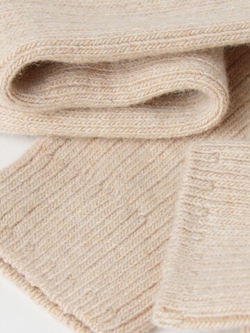 CALZEDONIA Knee High Socks in Beige