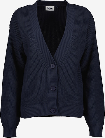 BLUE SEVEN Knit cardigan in Blue: front