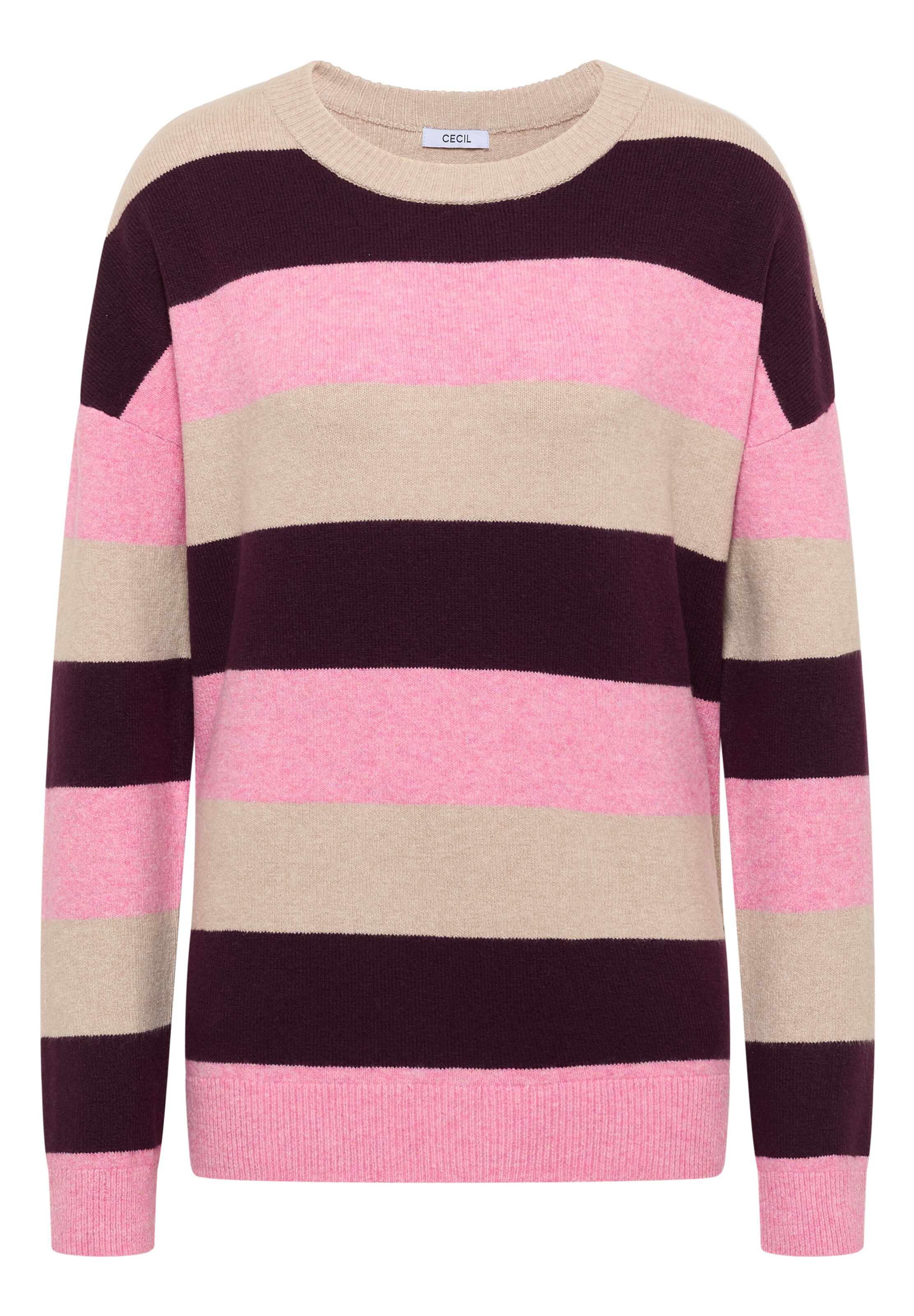 CECIL Sweater in Mixed colors: front