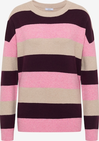 CECIL Sweater in Mixed colors: front