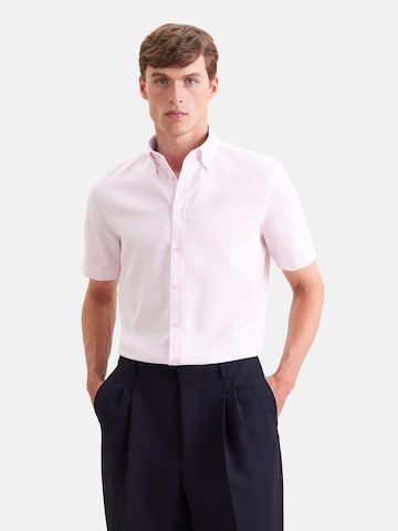 SEIDENSTICKER Regular Fit Hemd in Pink