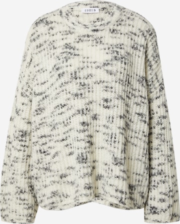 EDITED Sweater 'Ulva' in Beige: front