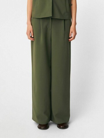 Regular Pantalon ' Galemd ' modström en vert