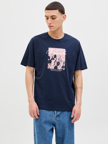 JACK & JONES Shirt in Blauw: voorkant