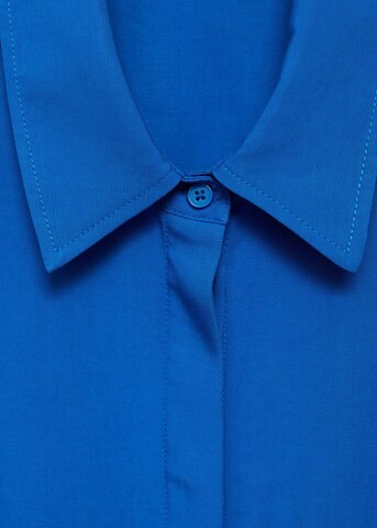 MANGO Bluse 'Factory' in Blau