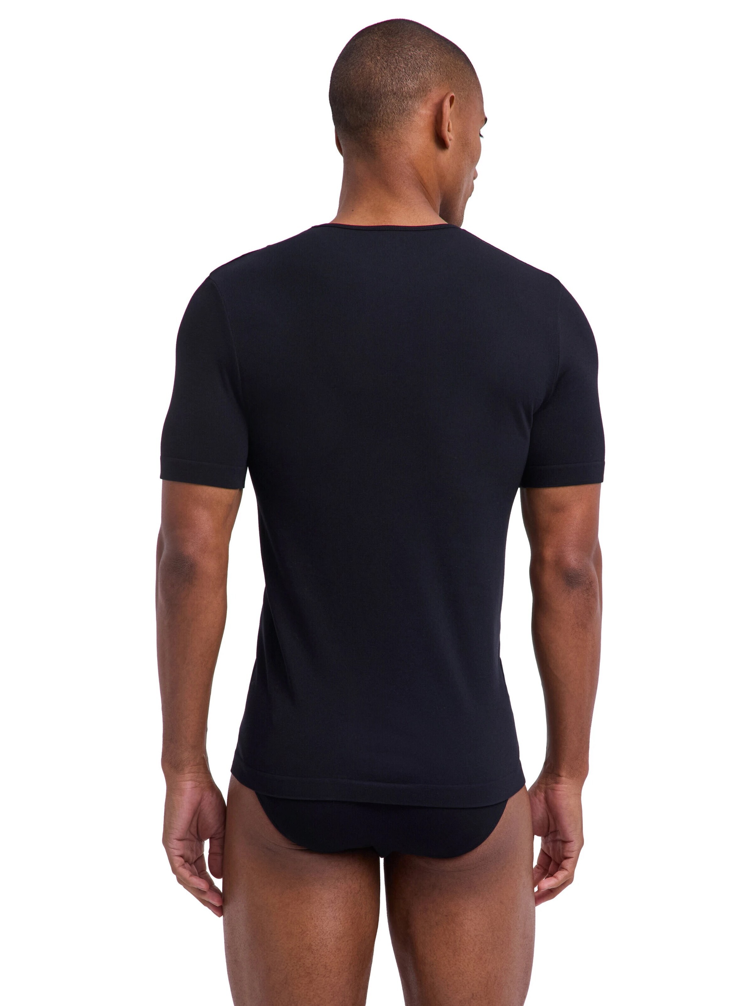 FALKE Undershirt 'Seamless' in Black