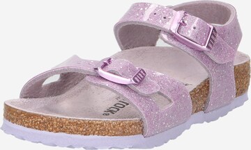 BIRKENSTOCK Sandale 'Rio' in Lila: predná strana