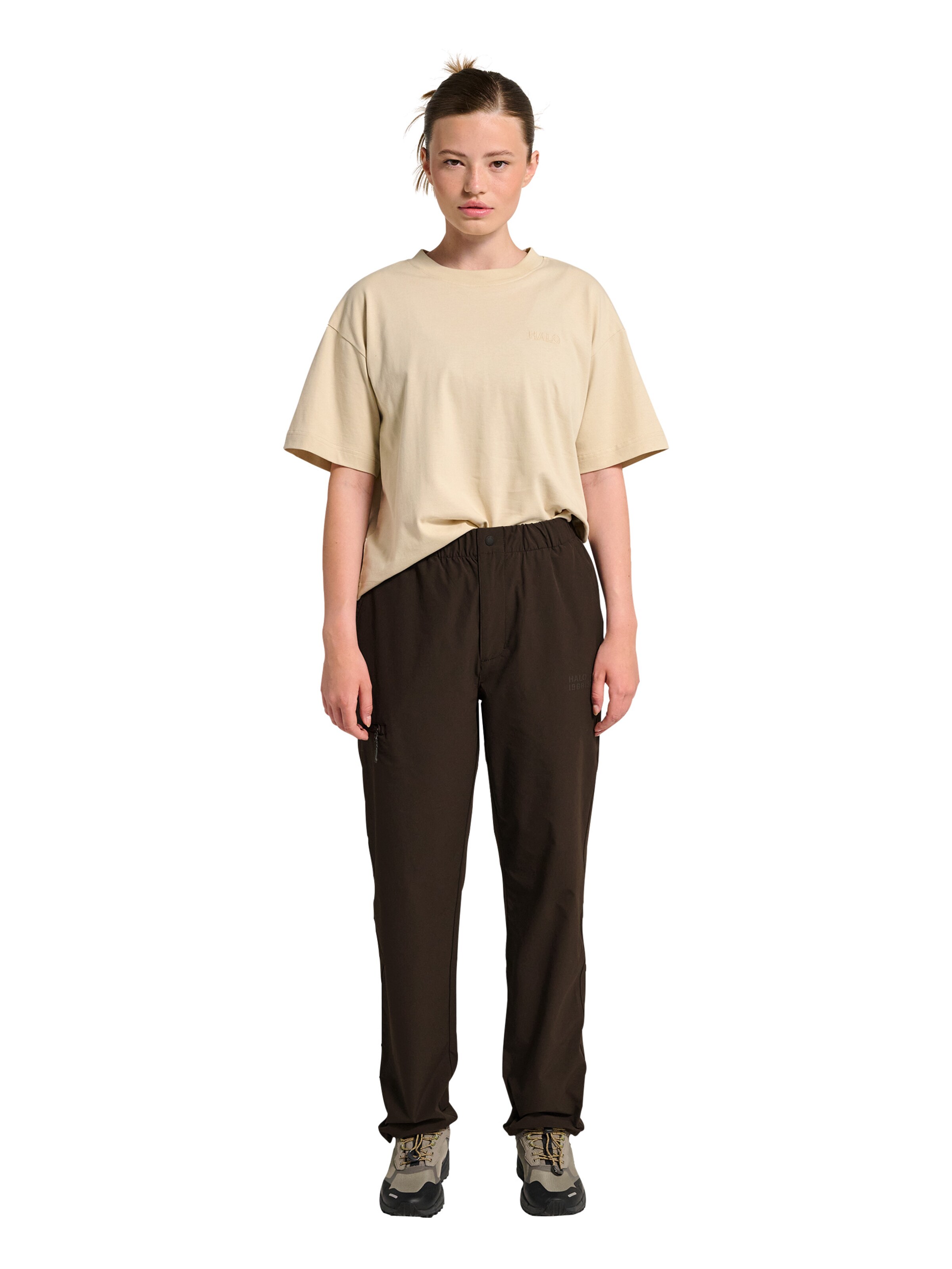 HALO Regular Pants in Brown