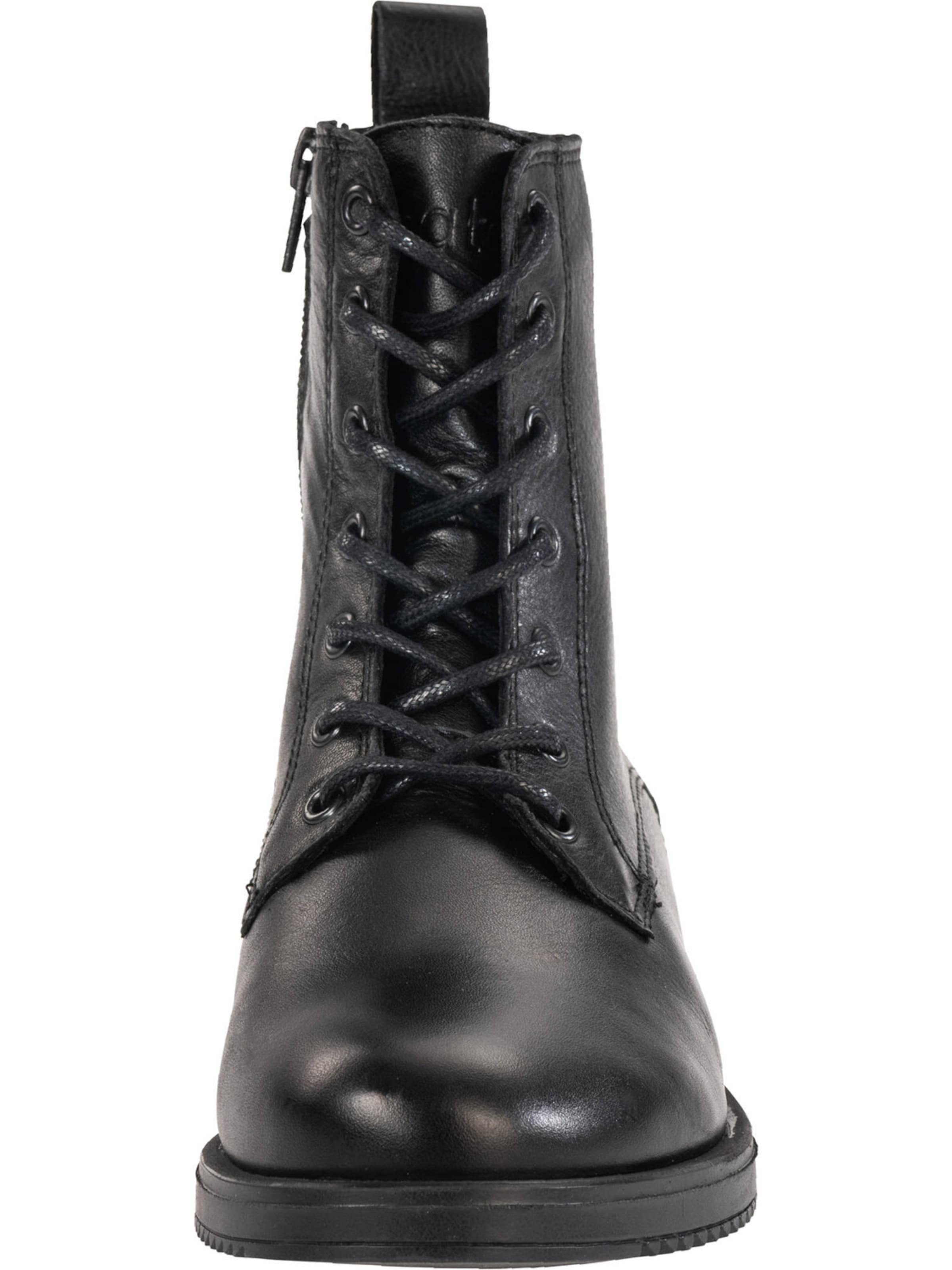 Palado Lace-up bootie 'Chalki' in Black
