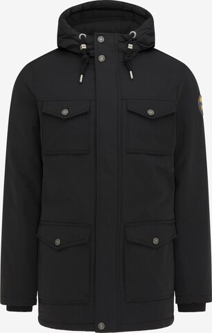 MO Between-season jacket in Black: front