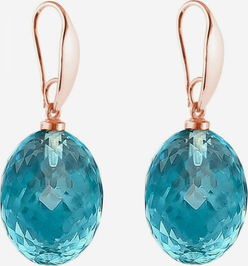 Boucles d'oreilles Gemshine en bleu