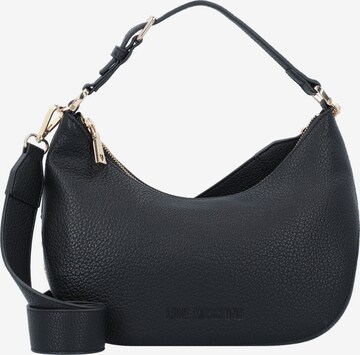 Love Moschino Shoulder Bag in Black: front