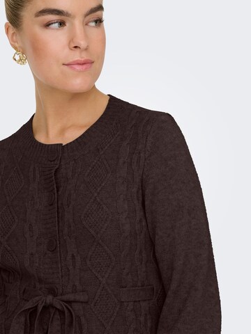 Only Maternity Knit cardigan 'OLMKALLU' in Brown