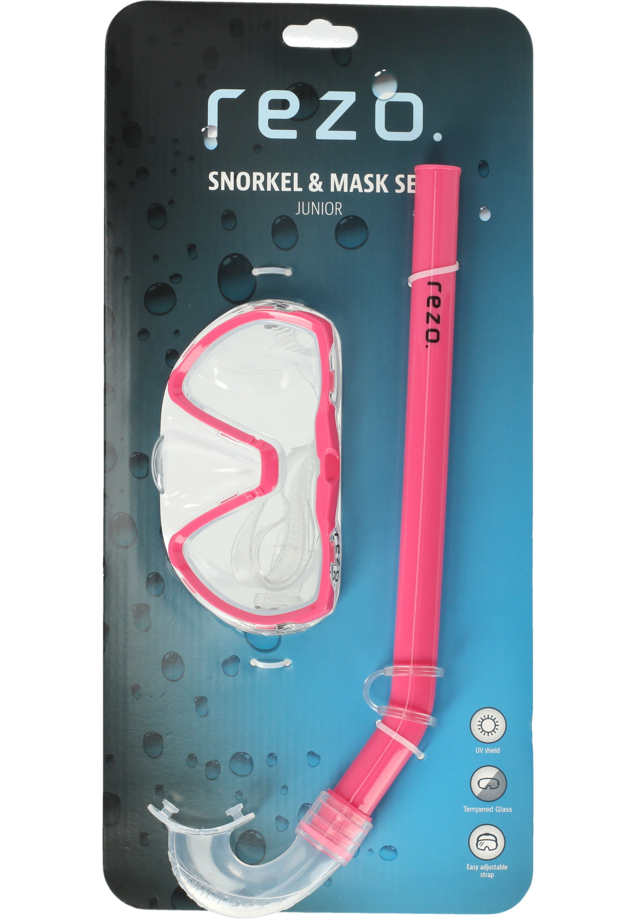 Rezo Snorkel 'Matira' in Roze: voorkant
