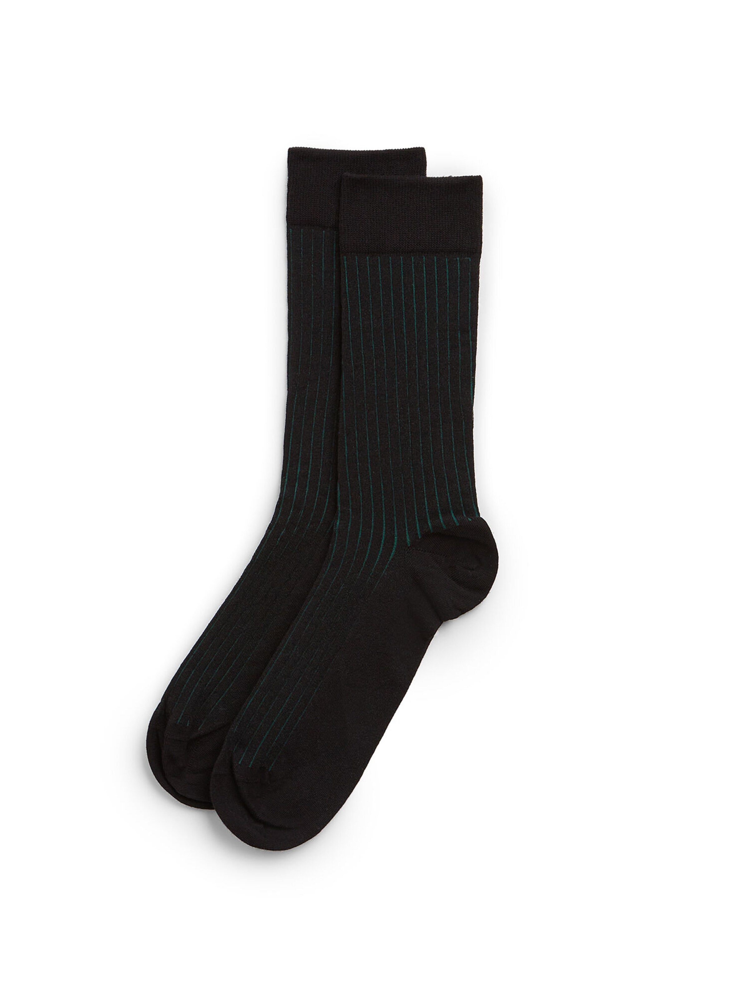 IUMAN Intimissimi Uomo Socks in Black: front