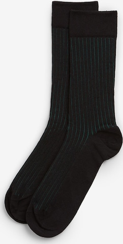 IUMAN Intimissimi Uomo Socks in Black: front