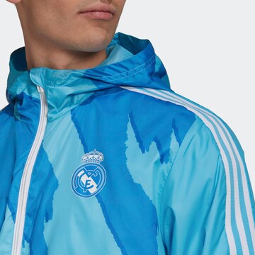 ADIDAS SPORTSWEAR Windbreaker 'Real Madrid' in Blau