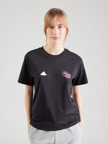Tricou funcțional 'TIRO' de la ADIDAS SPORTSWEAR pe negru