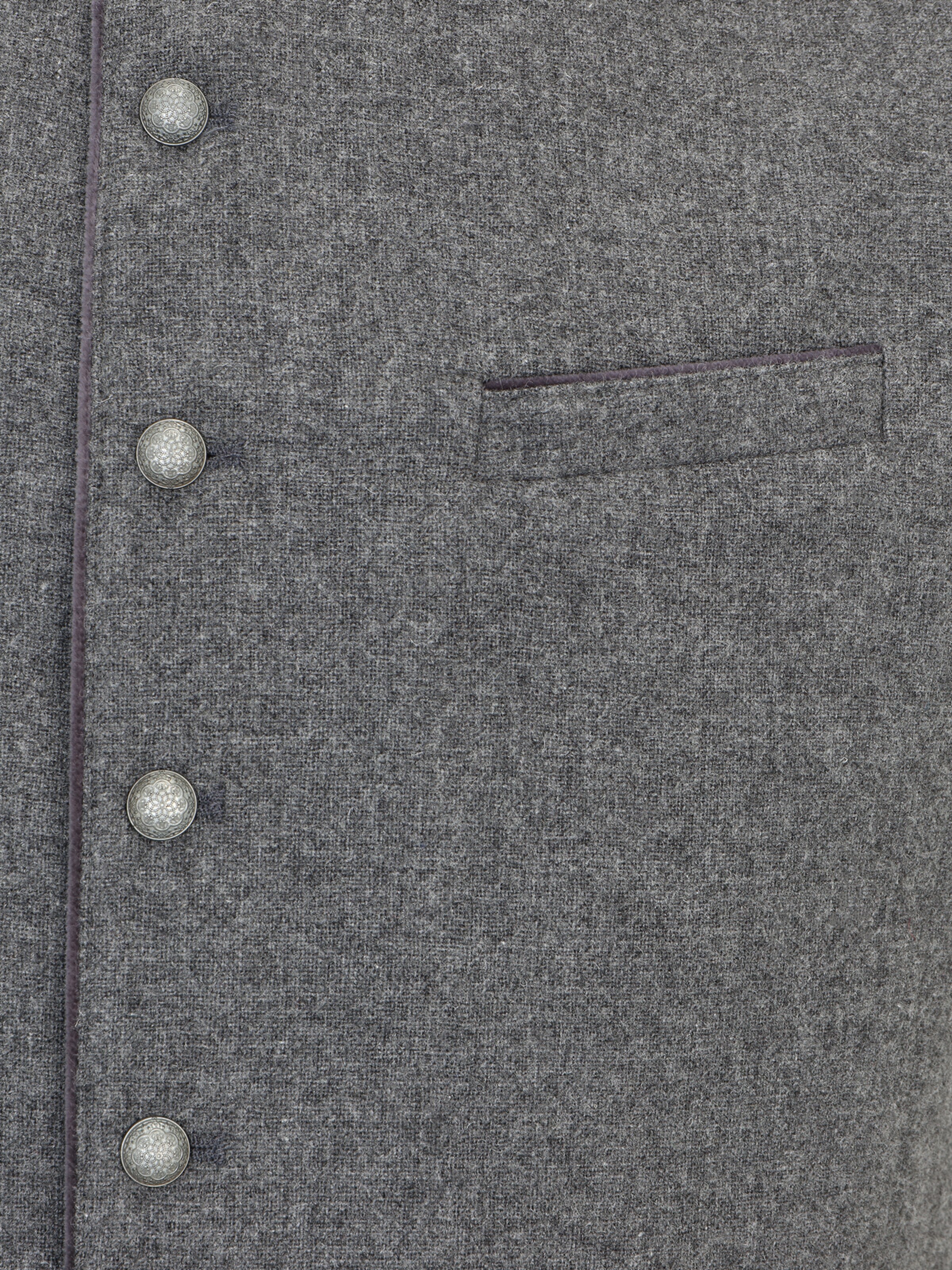 STOCKERPOINT Traditional vest 'Fabricio' in Grey