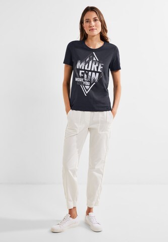 CECIL T-Shirt in Blau