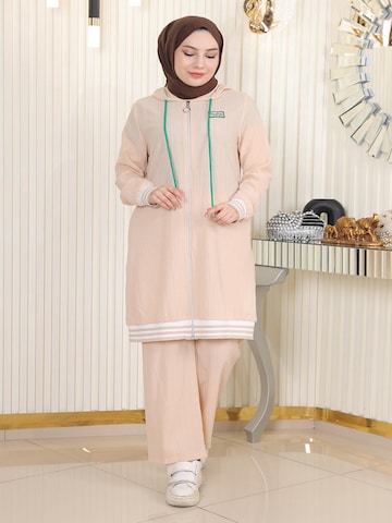 MODAMIHRAM Broekpak in Beige