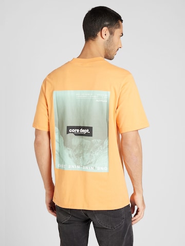 T-Shirt 'THREAD PHOTO' JACK & JONES en orange : devant