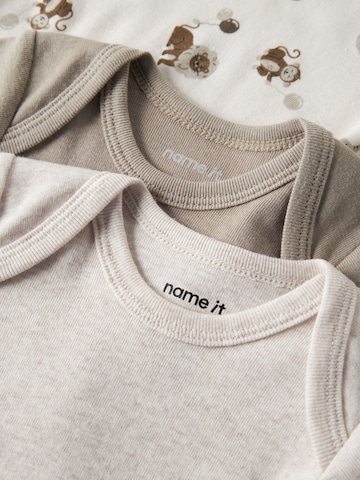 NAME IT - Pijama entero/body en beige
