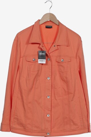 SAMOON Jacket & Coat in 5XL in Orange: front