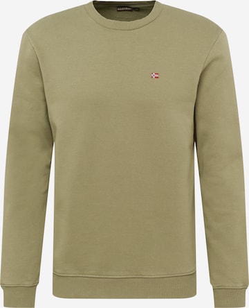 NAPAPIJRI Sweatshirt 'BALIS' in Green: front