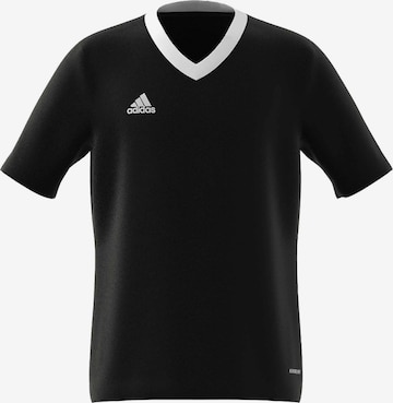 ADIDAS PERFORMANCE Functioneel shirt 'Entrada 22' in Zwart: voorkant
